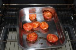 Tomaten leicht verbrannt