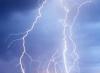 Blitze bei einem schweren Gewitter