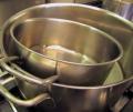 T�pfe aus Edelstahl