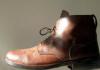 Lederschuh / Lederstiefel