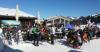 Skipiste Oberjoch: Sonnen im Biergarten im Schnee