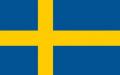 Schweden Fahne blau gelb