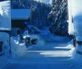 Winterlandschaft mit H�usern