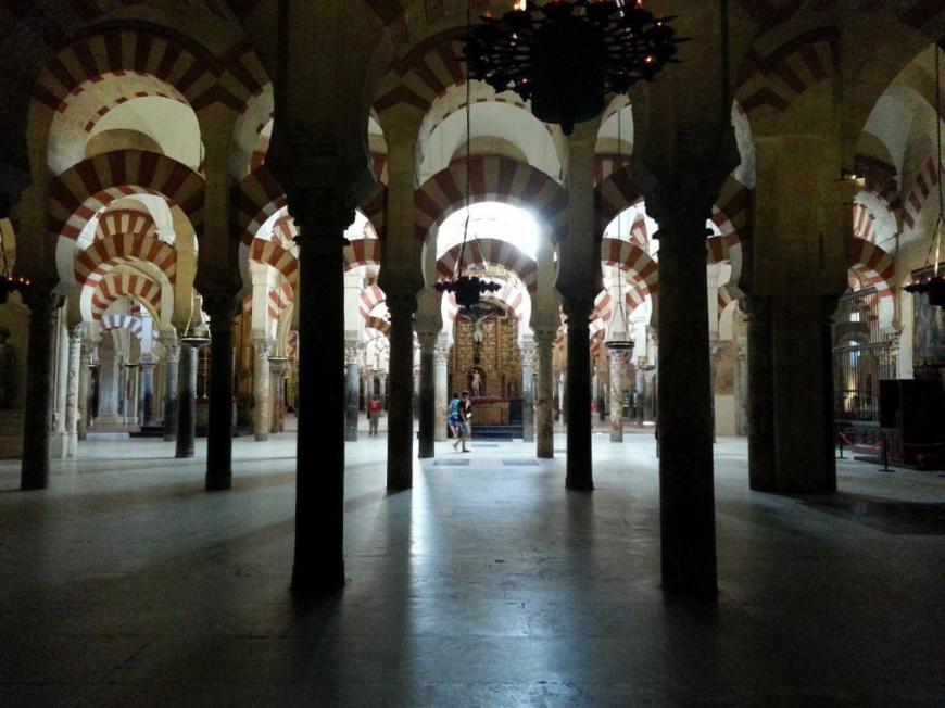 Die  Mezquita Kathedrale in Córdoba von Innen