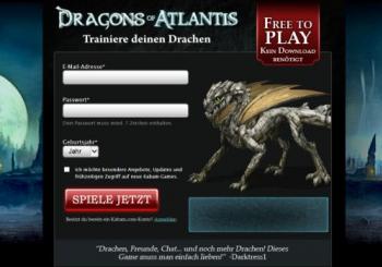 Dragons of Antlantis Browsergame