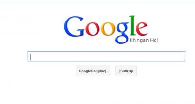 Google auf Klingonisch