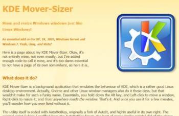 KDE Mover Sizer Website